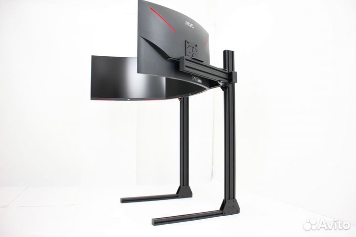 Стойка для трех мониторов усиленная