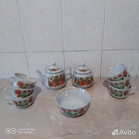 Кофейный и Чайный сервизы СССР Винтаж