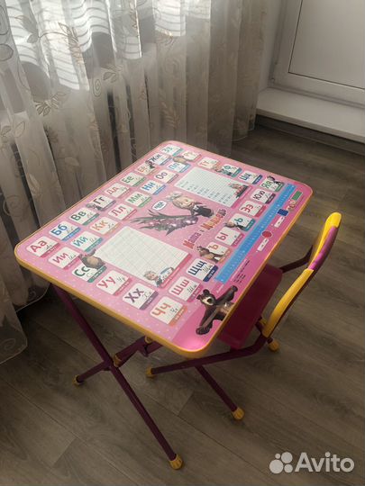 Детский стол и стул Ники