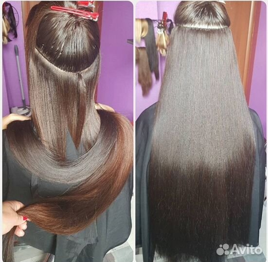 Голливудское наращивание волос