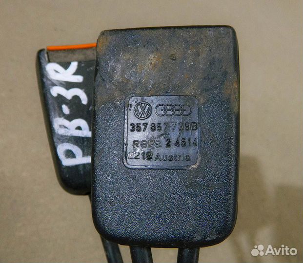 Ответная часть задних ремней безопасности VW Passa