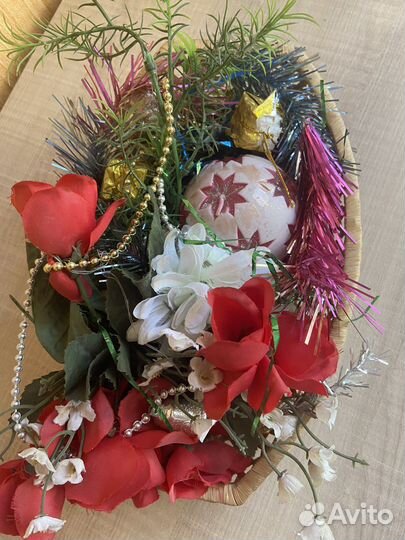 Корзинка с цветами