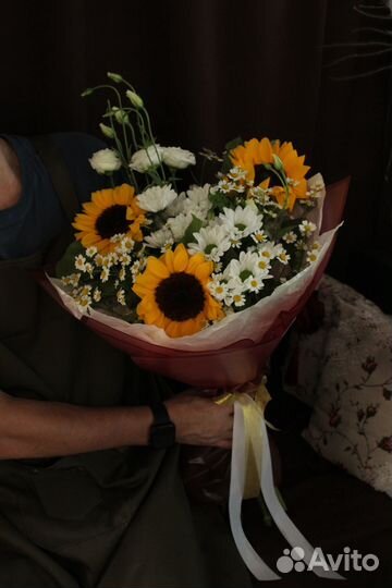 Букет цветов на день рождение