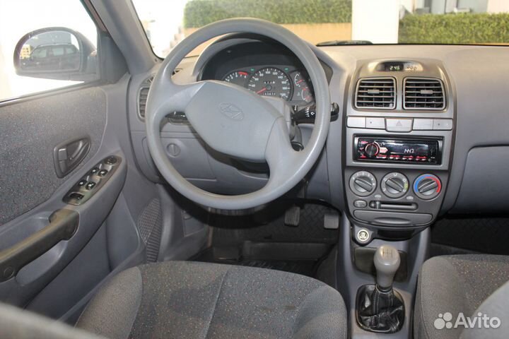 Hyundai Accent 1.5 МТ, 2007, 153 677 км