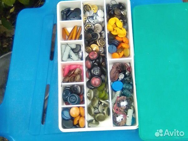 Набор пугвиц. разные