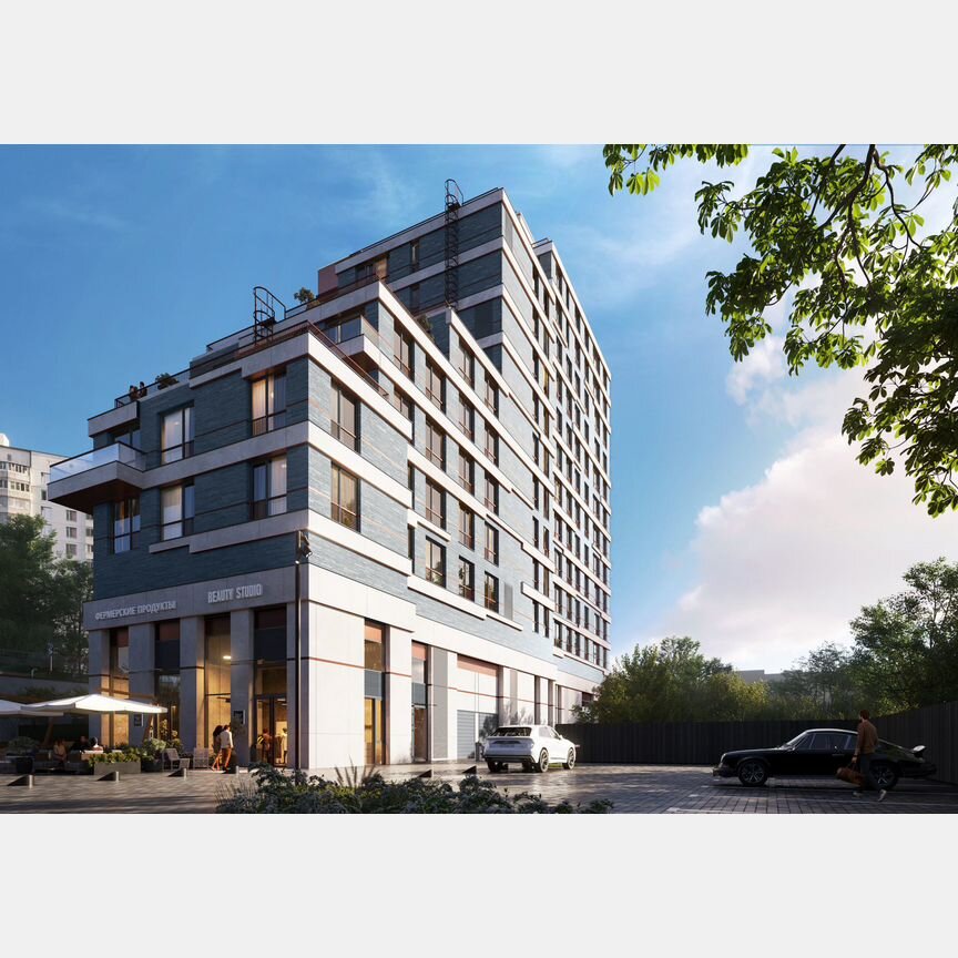 2-к. квартира, 65,6 м², 14/14 эт.