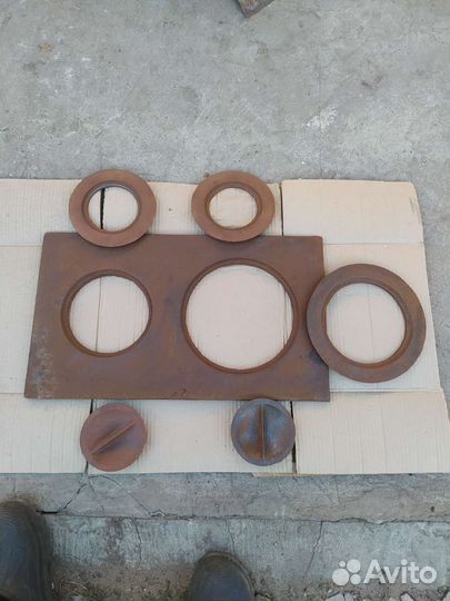 Колосники чугунные на печку