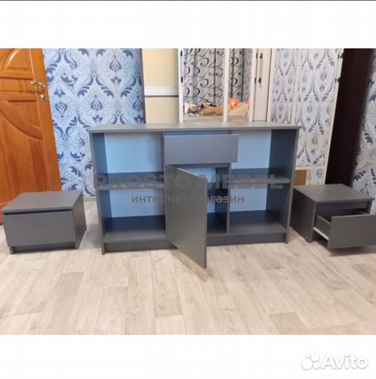 Тумба под тв новая как Икеа / IKEA 120 см