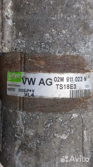 Стартер Volkswagen Passat 6, 2007