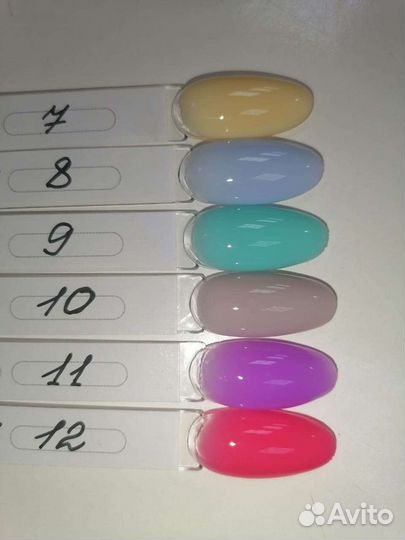 База цветная для ногтей