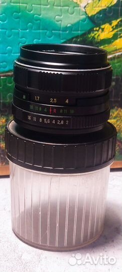 Объектив helios-44M-4