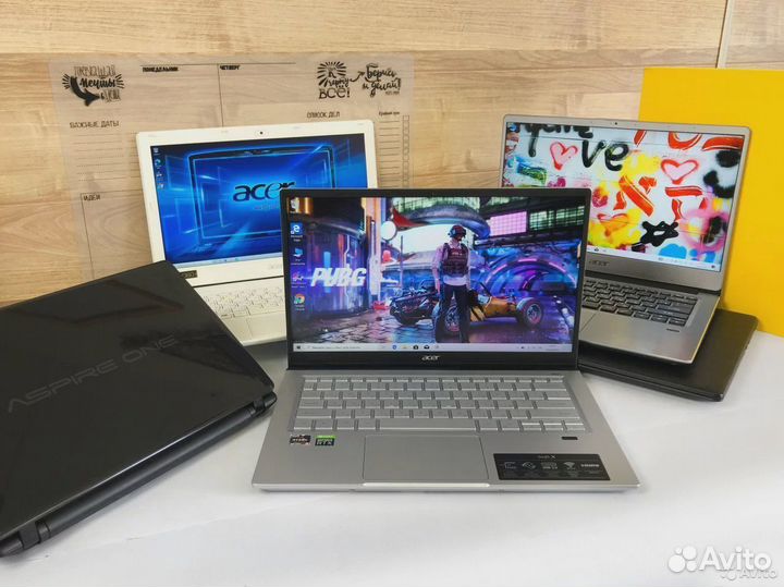 Мощные ноутбуки Acer для офиса на I3/i5/i7+SSD/IPS