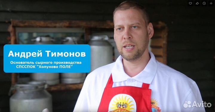 Инвестируйте в производство премиум-сыров до 40% г