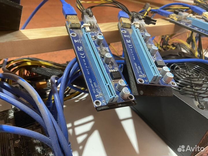 Тушка на gpu под 12 видеокарт