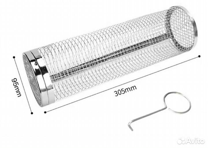 Решетка для гриля, мангала, барбекю нержавейка