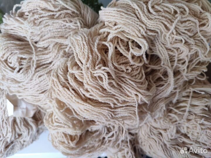 Пряжа чистая шерсть СССР Лот 3