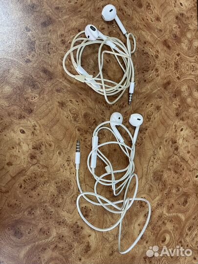Earpods 3.5 две пары Оригинал