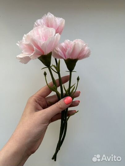 Искуственные цветы икеа гвоздики