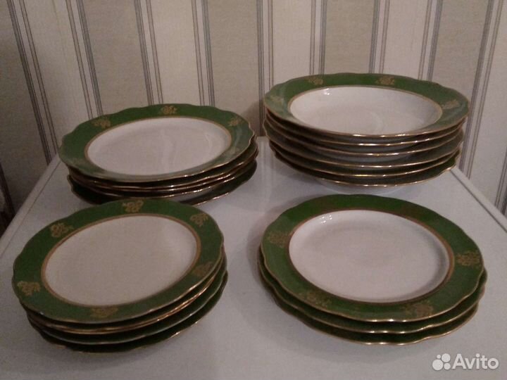 Тарелки дулево СССР