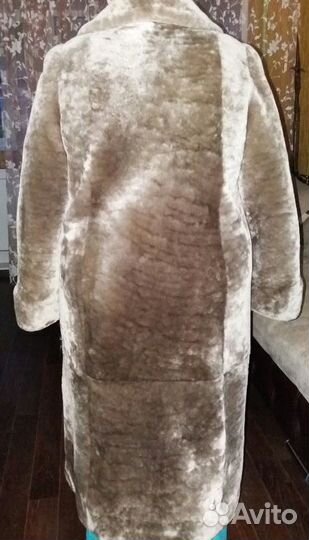 Мутонова шуба elena furs