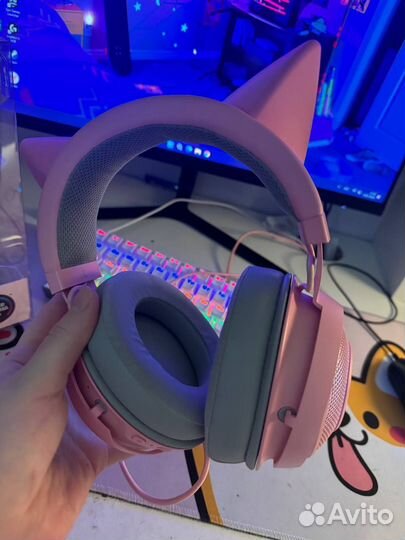 Наушники Razer kraken kitty USB
