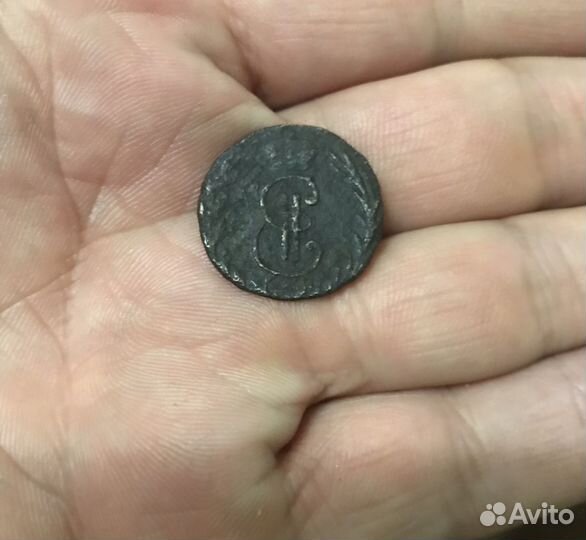 Сибирская монета денга 1770 года