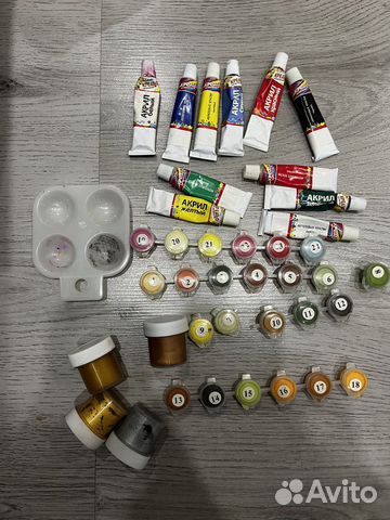 Краски акриловые