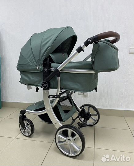 Коляска трансформер Lux (Dalux 608) мята
