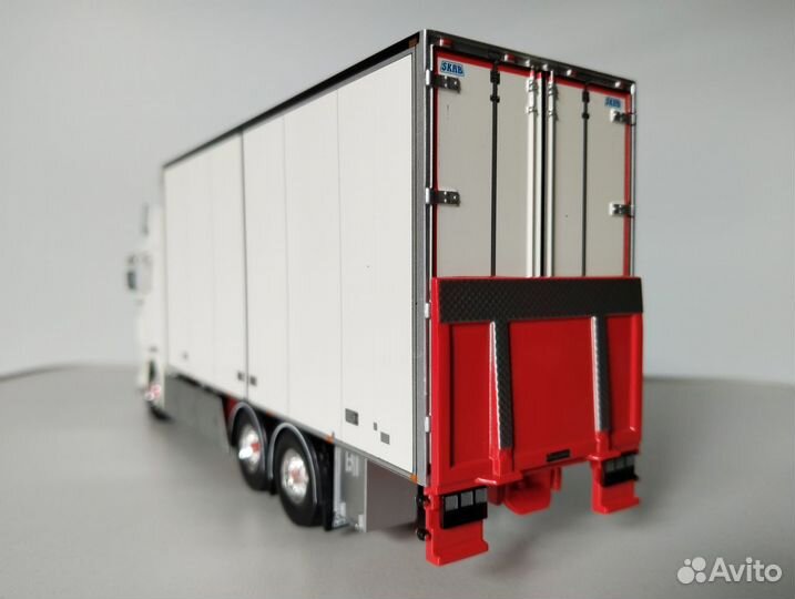 1/50 Tekno T.B.P Scania гидроборт фура термобудка