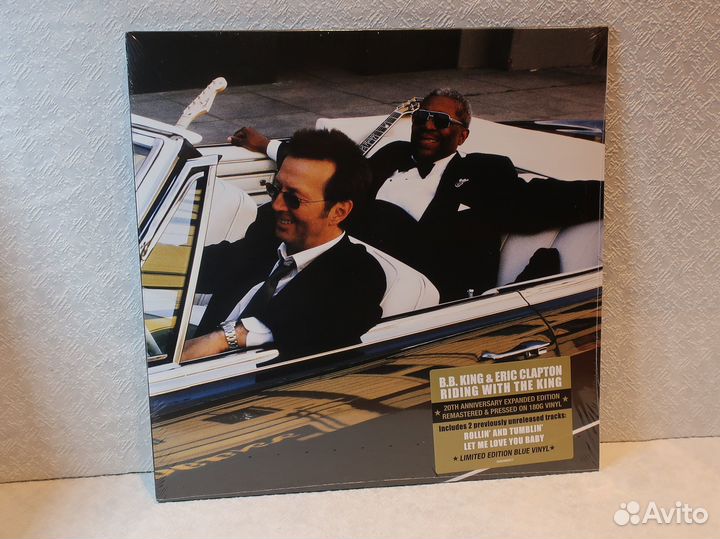 Пластинка Eric Clapton Riding With The King