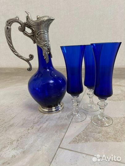 Графин и 3 бокала