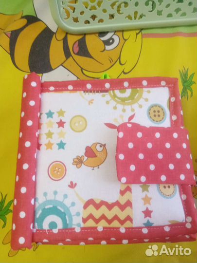 Развивающая книжка из фетра