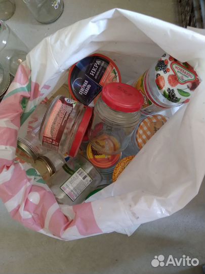 Банночки стеклянные до 1,5 литра