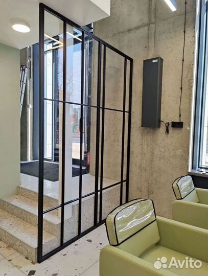 Cтеклянные офисные перегородки