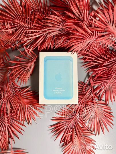 Кардхолдер Apple Leather Wallet MagSafe