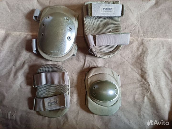 Тактические налокотники, наколенники