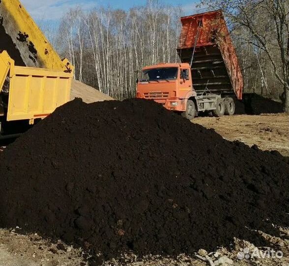 Грунт плодородный, растительный от 1 м3