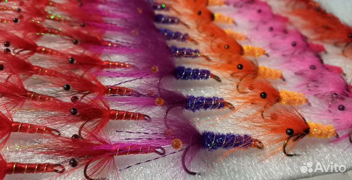 Мушки для ловли горбуши