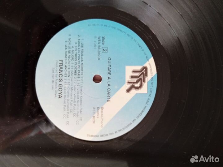 Francis Goya - Guitare a la carte