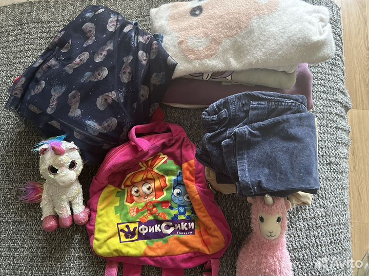 Пакет вещей для девочки 116 122