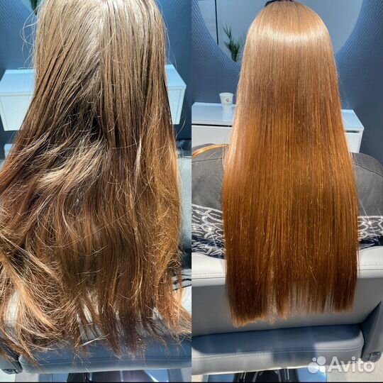 Реконструкция волос: кератин, ботокс, полировка