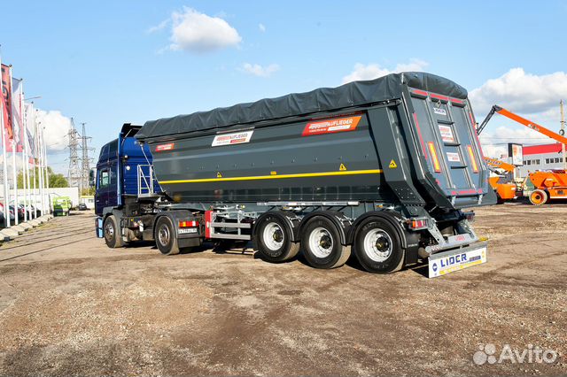 Полуприцеп самосвальный Auflieger 31м3, 2023