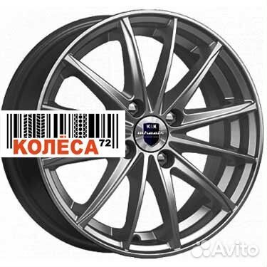 Кик Пойнт Бланк 6x15 4x100 ET40 Dia67.1 Дарк плати