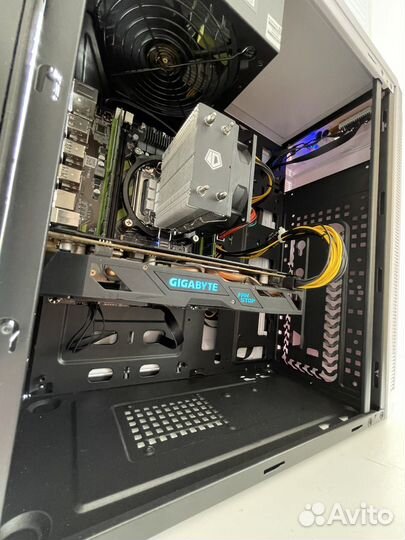 Игровой компьютер Xeon 2630v2/RX570 4GB/256GB/16GB