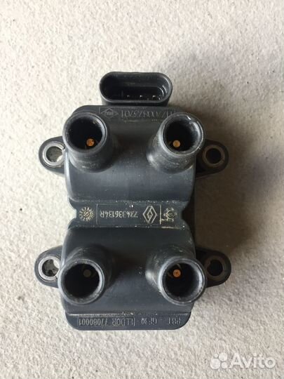 Катушка зажигания renault logan