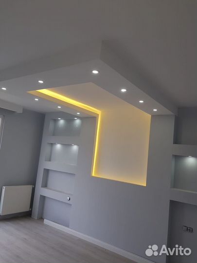 Монтаж гипсокартона