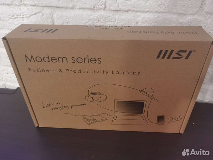 Новый MSI Modern 14 8/512 Ryzen 5625U