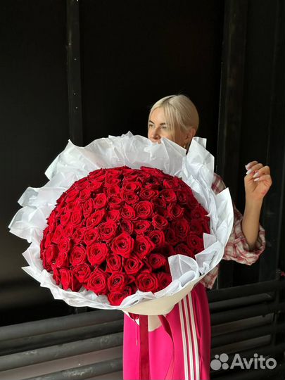 101 роза с доставкой