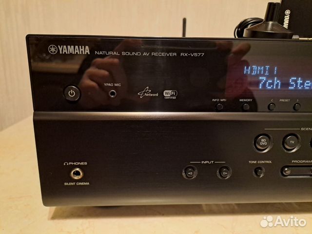 Yamaha RX-V577 7.2 4К WiFi dlna Airplay USB