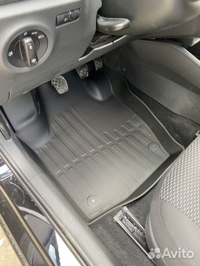 Коврики в салон Volkswagen Polo 2020-нв (новые)